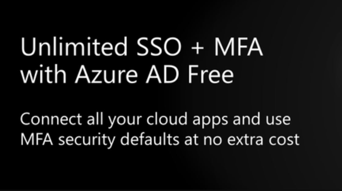 Microsoft makes single sign-on (SSO) free for all Azure AD customers