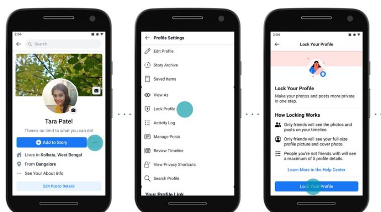 Facebook now allows Indian users to lock their profiles