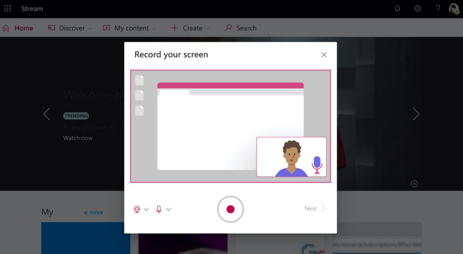 Microsoft introduces new screen recording tool in Microsoft Stream -  MSPoweruser