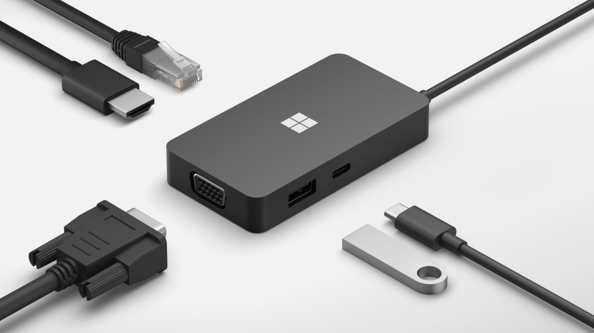 microsoft usb c travel hub driver