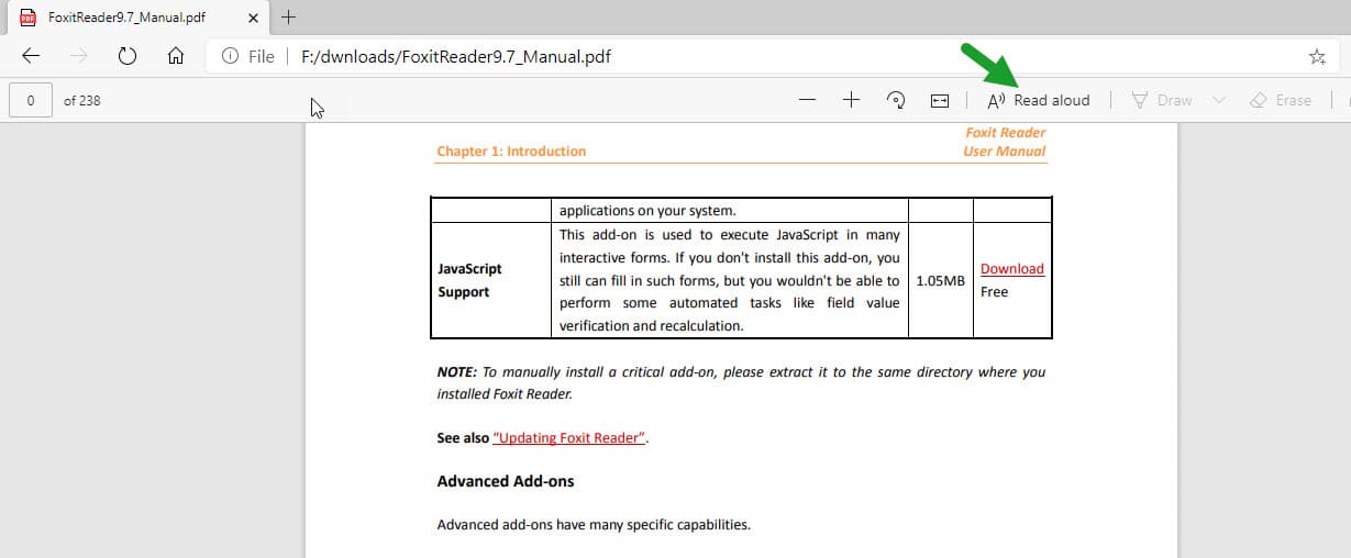 read pdf aloud android