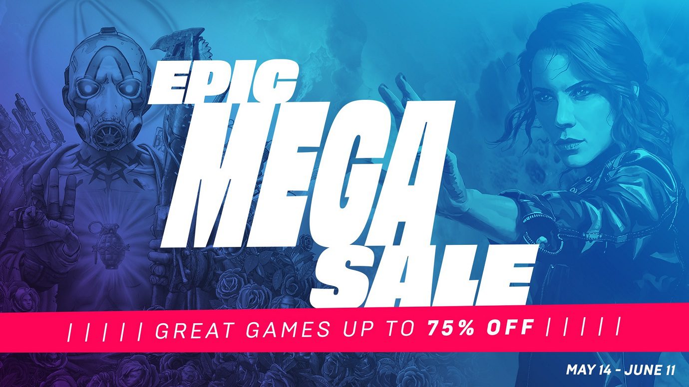 Epic Games Mega Sale 2020 vysílá živě