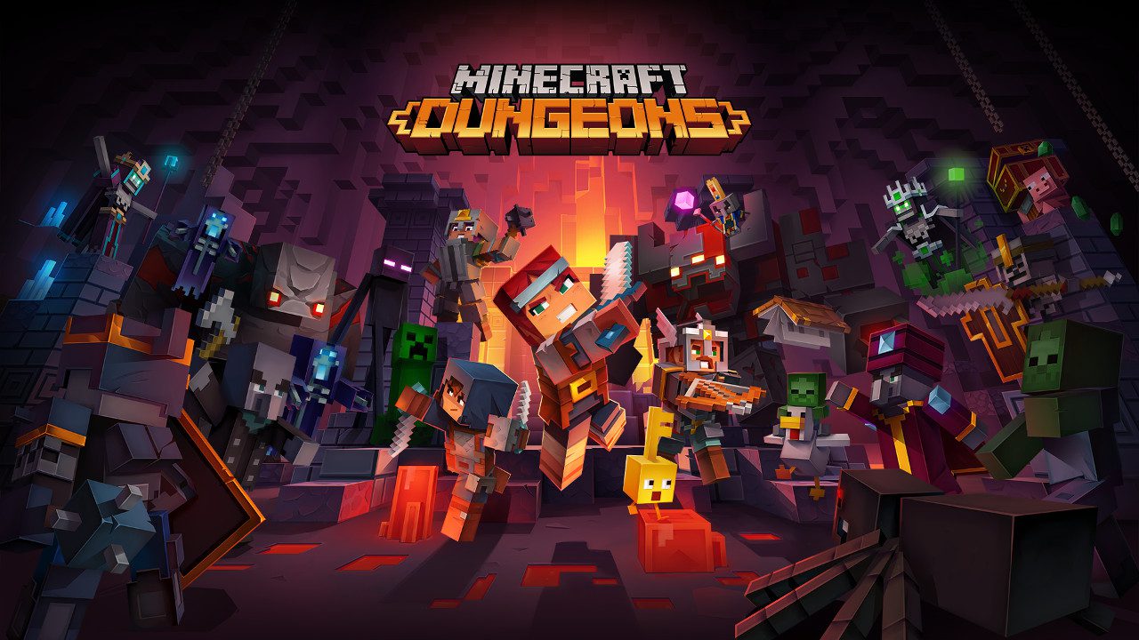 Minecraft Dungeons out now, available through Xbox Game Pass