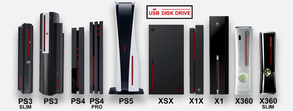 PS5 size comparisons