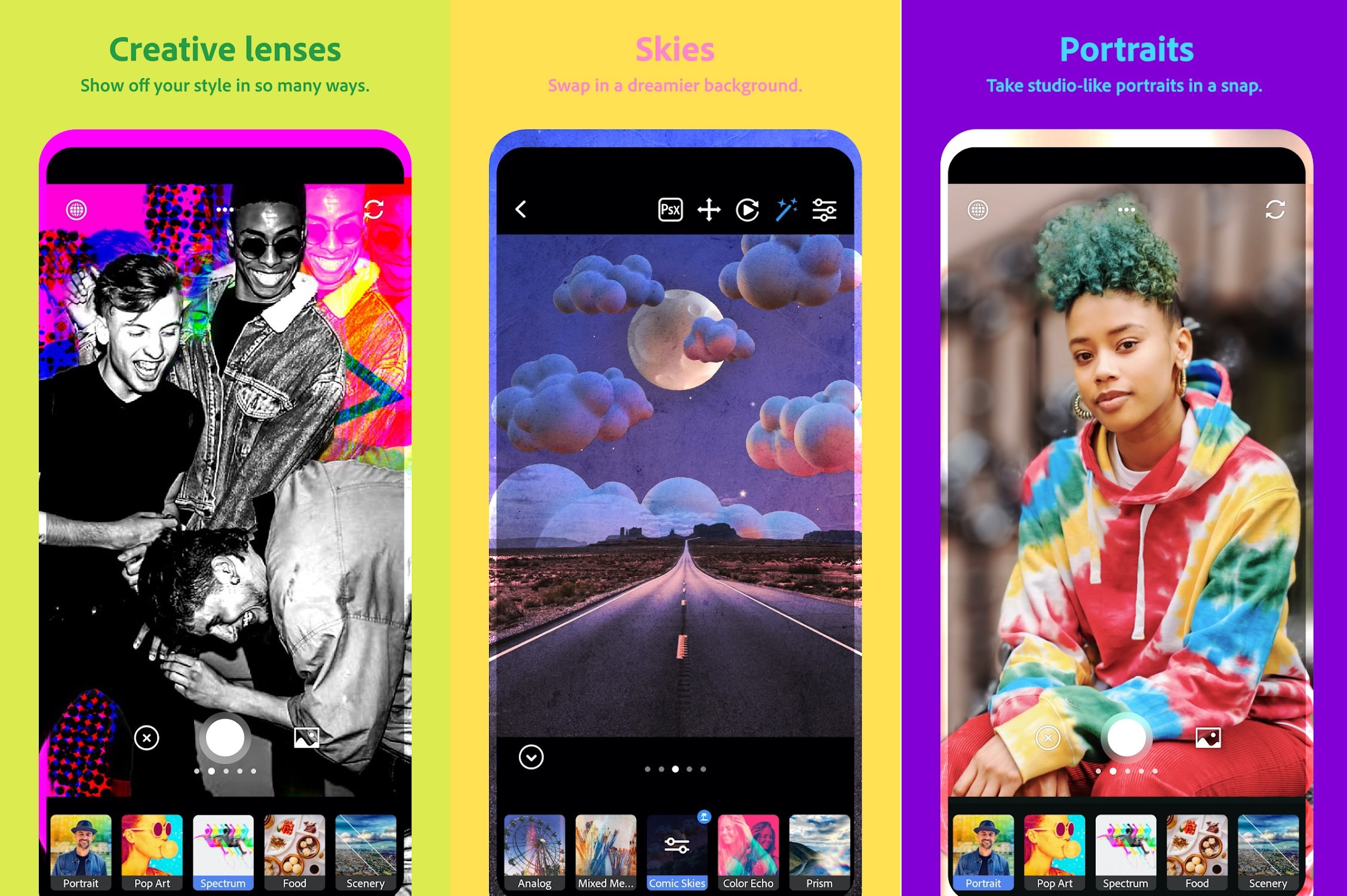 Adobe’s amazing AI-powered Photoshop Camera app now available for download