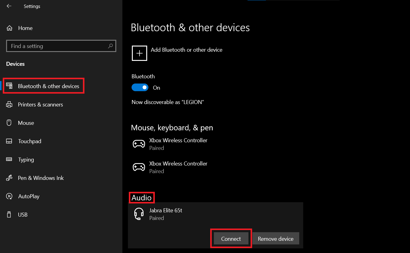 connecting airpods to windows 10