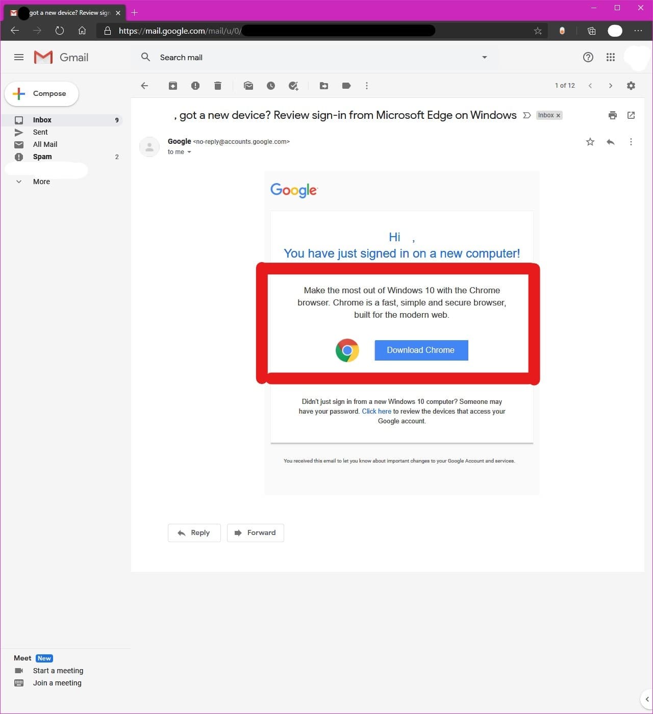 download google chrome to install on another computer