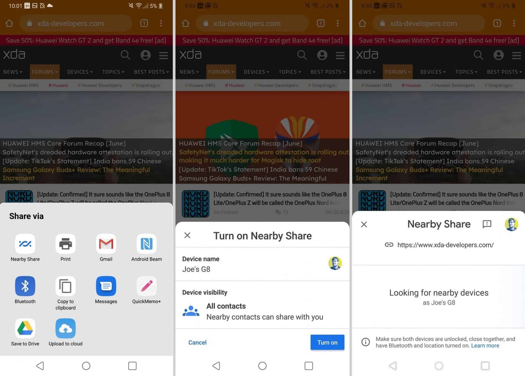 Google’s AirDrop competitor is now available in beta for Android devices