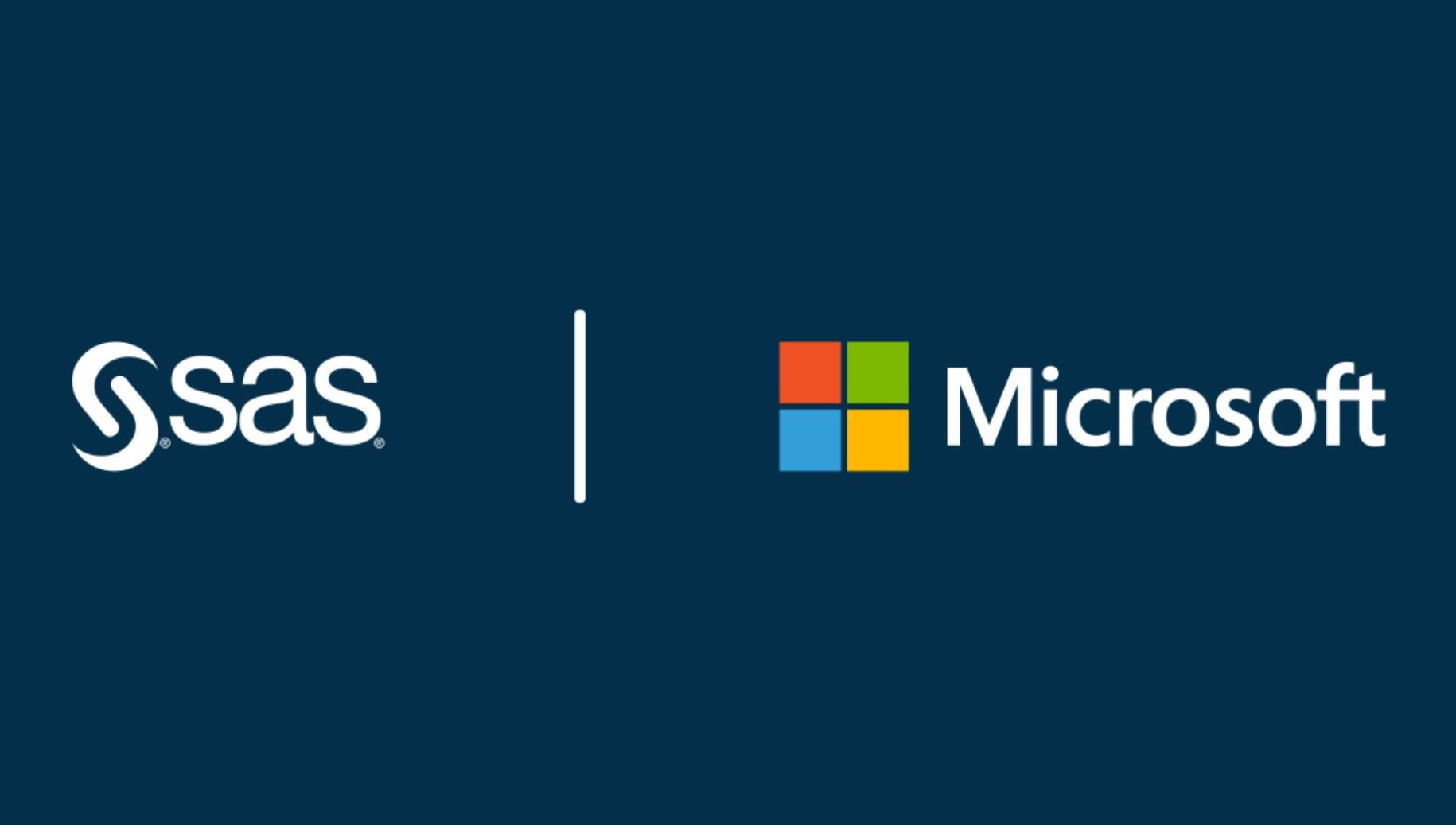 Microsoft and SAS announce extensive technology and go-to-market partnership