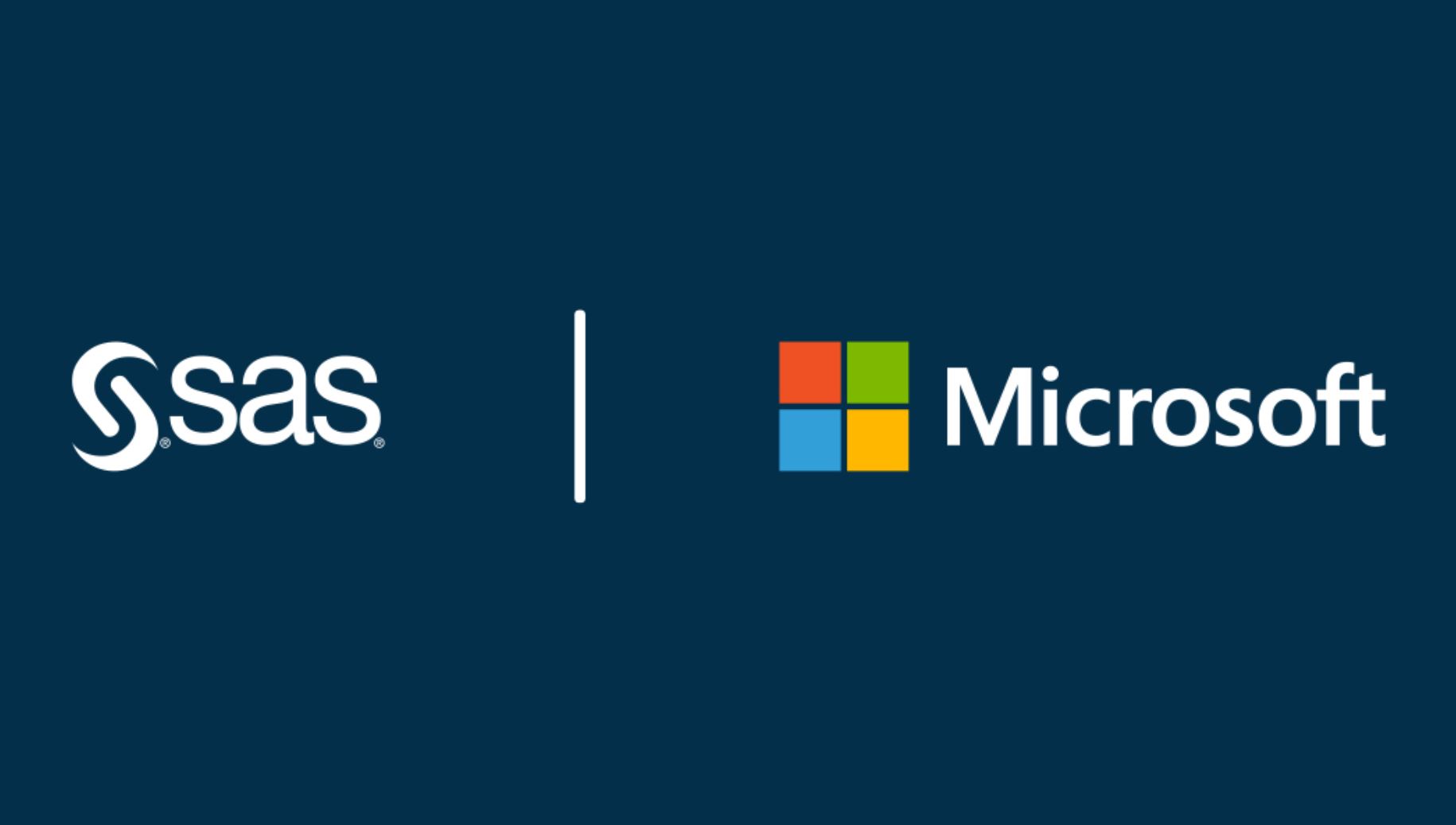 Microsoft and SAS announce extensive technology and go-to-market partnership