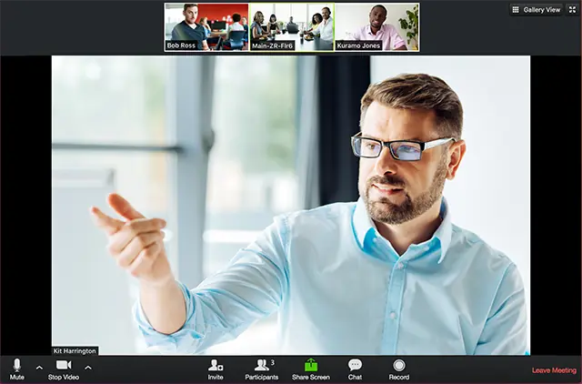 can i join a zoom meeting without video