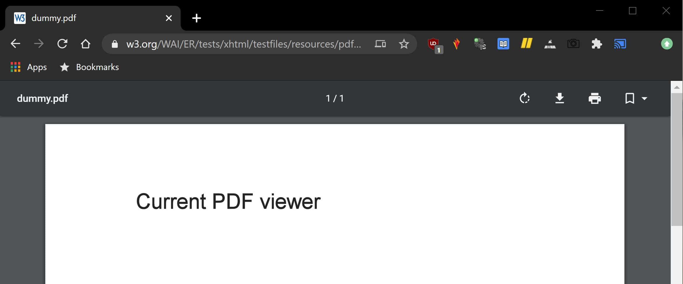 activate default chrome pdf reader