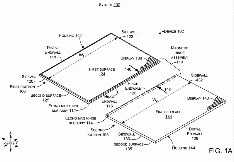 Microsoft patents a modular dual-screen detachable Surface tablet
