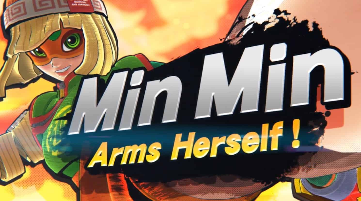 min min arms super smash bros ultimate