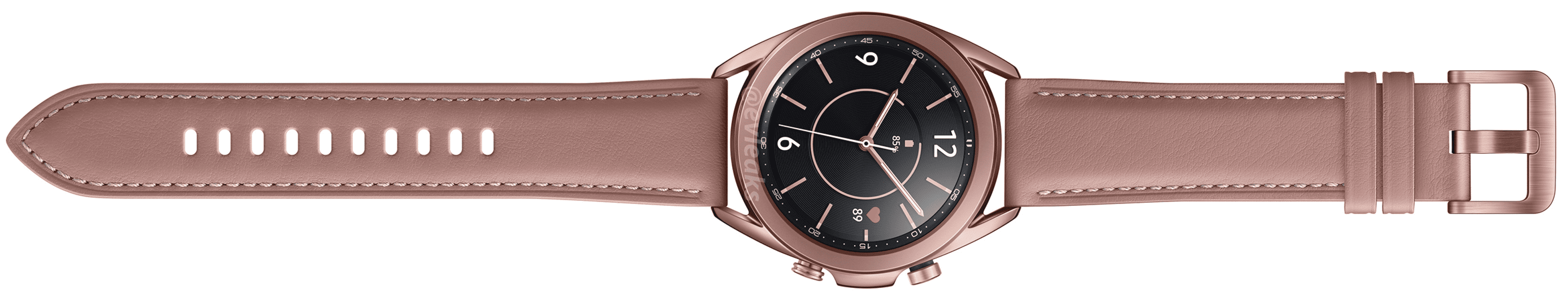 New High Quality Photos Of The Samsung Galaxy Watch 3 Silver Black Bronze Suggests A Launch Date Mspoweruser