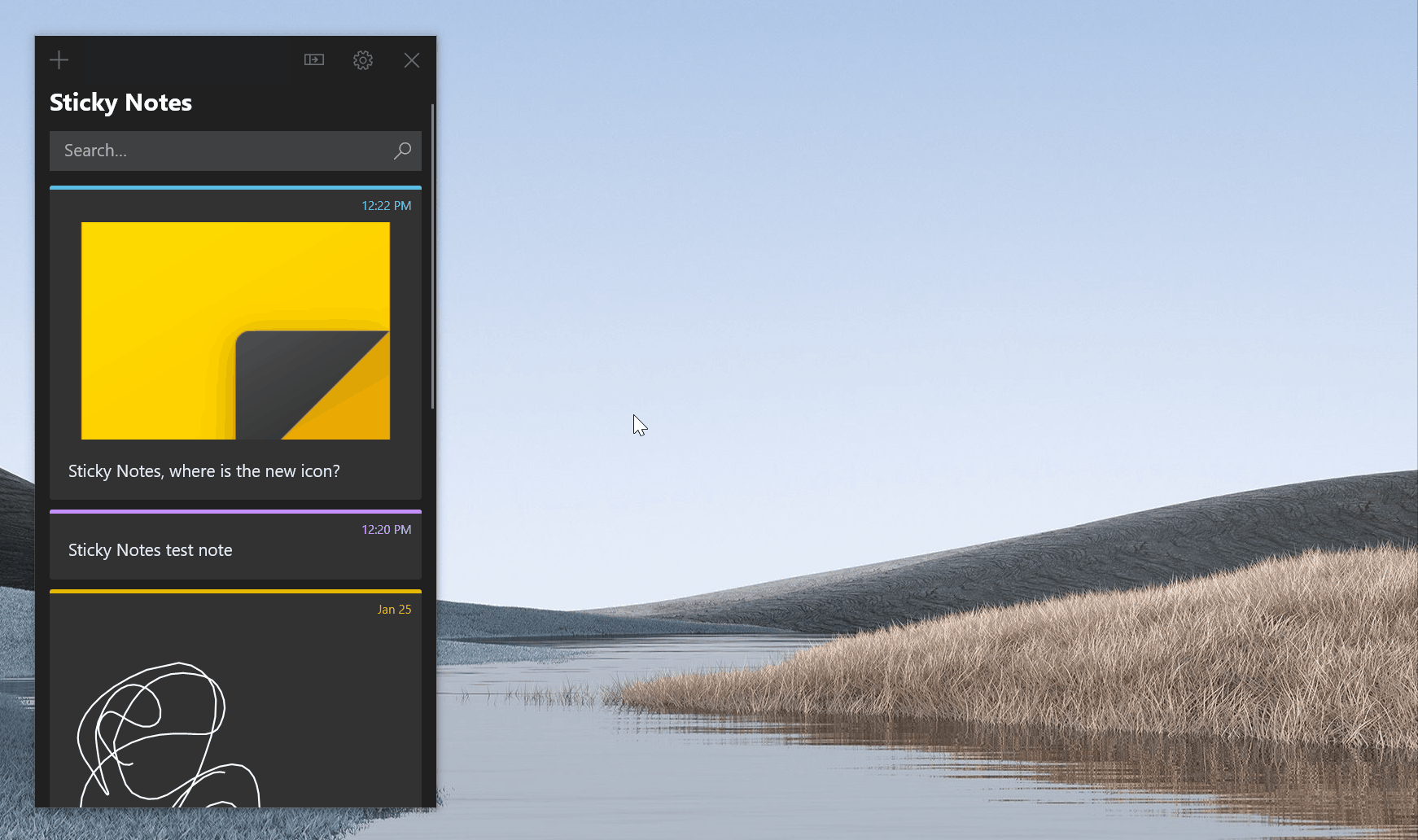 windows 10 new sticky notes