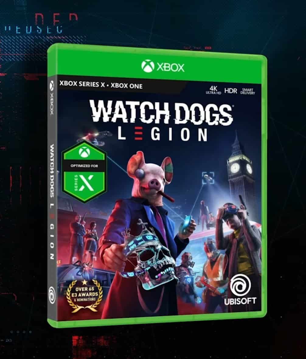 Watch Dogs Legion optimiziran za seriju X box art