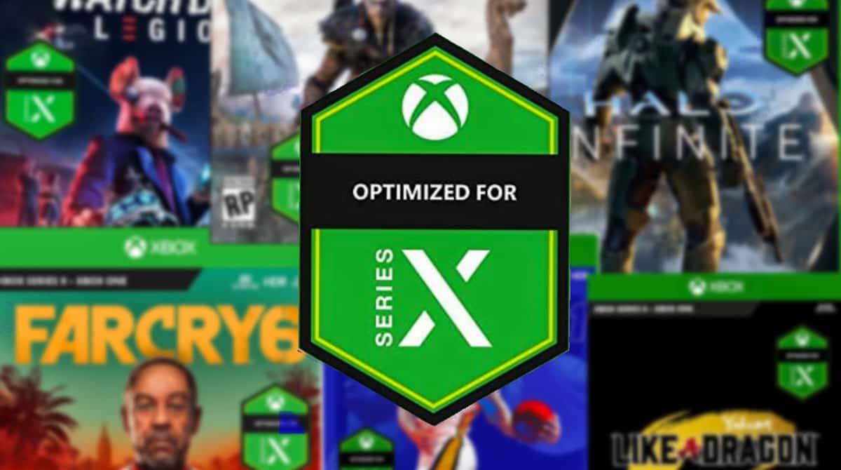 Optimerad för Series X box art