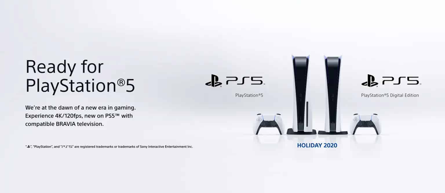 PlayStation 5 price PS5 ready sony Bravia next-gen