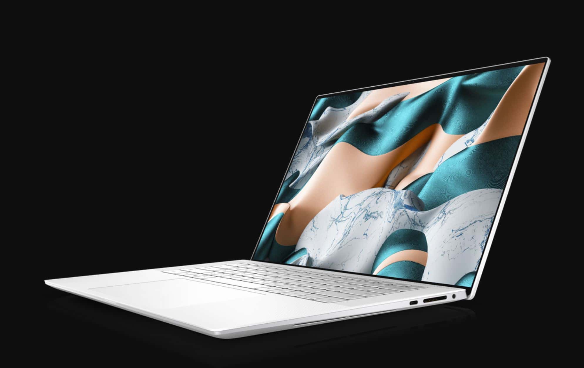 The new Dell XPS 15 will be available in a new color with arctic white