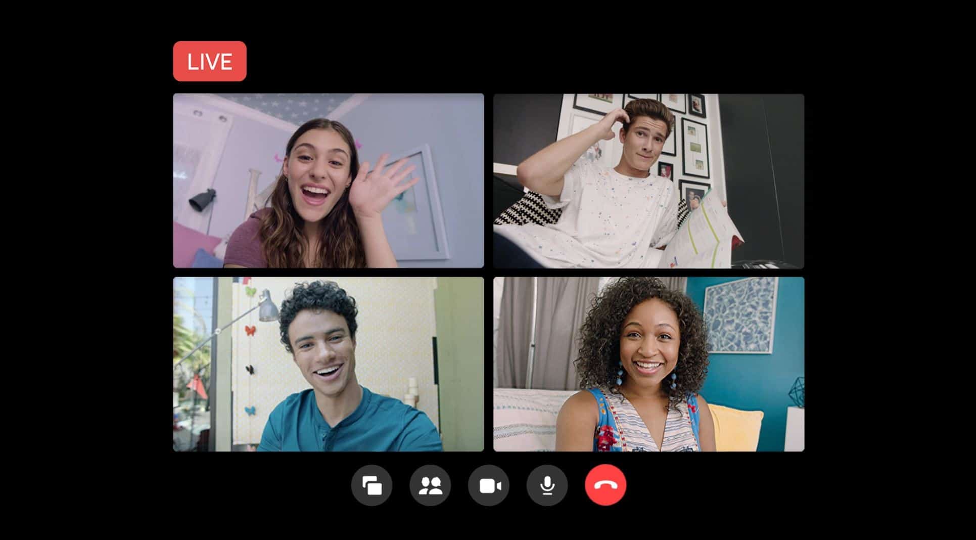 You can now broadcast live to Facebook from Messenger Rooms