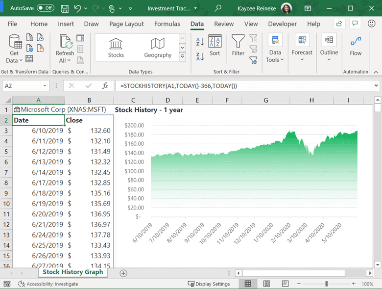 download stock quotes into excel 2007