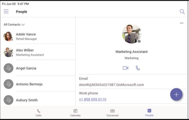 Microsoft Announces New People App For Microsoft Teams Phones Mspoweruser people app for microsoft teams phones