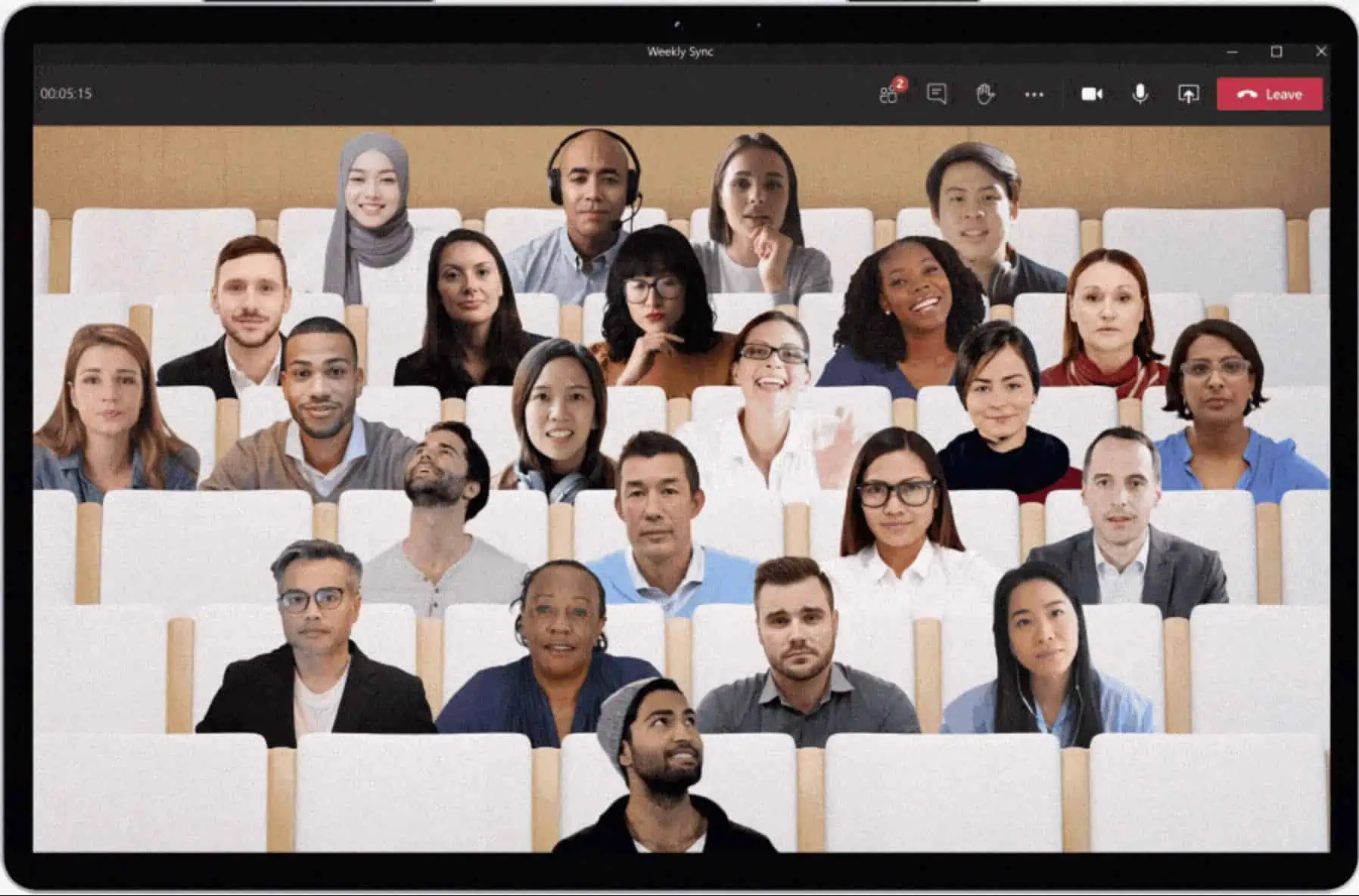 Microsoft Teams Together mode makes meetings more engaging ...