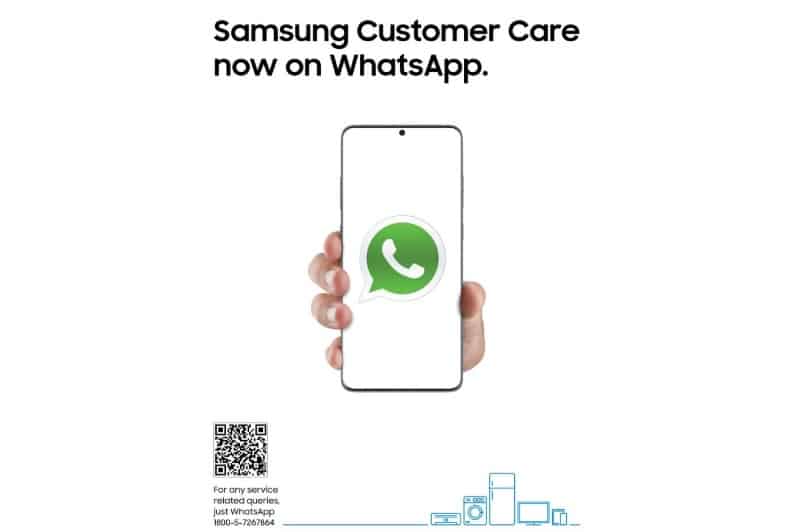 Samsung Customer Care WhatsApp