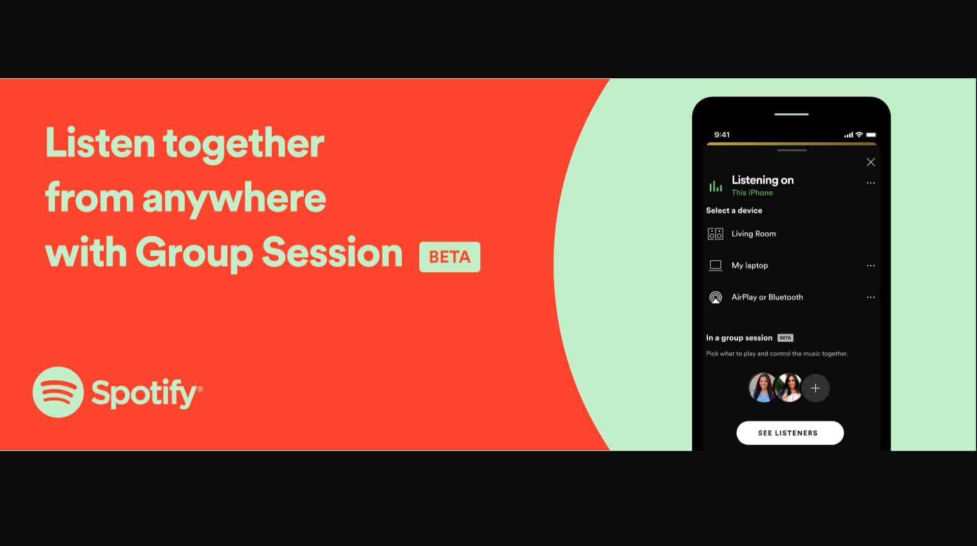 Spotify Premium users can now listen together from anywhere