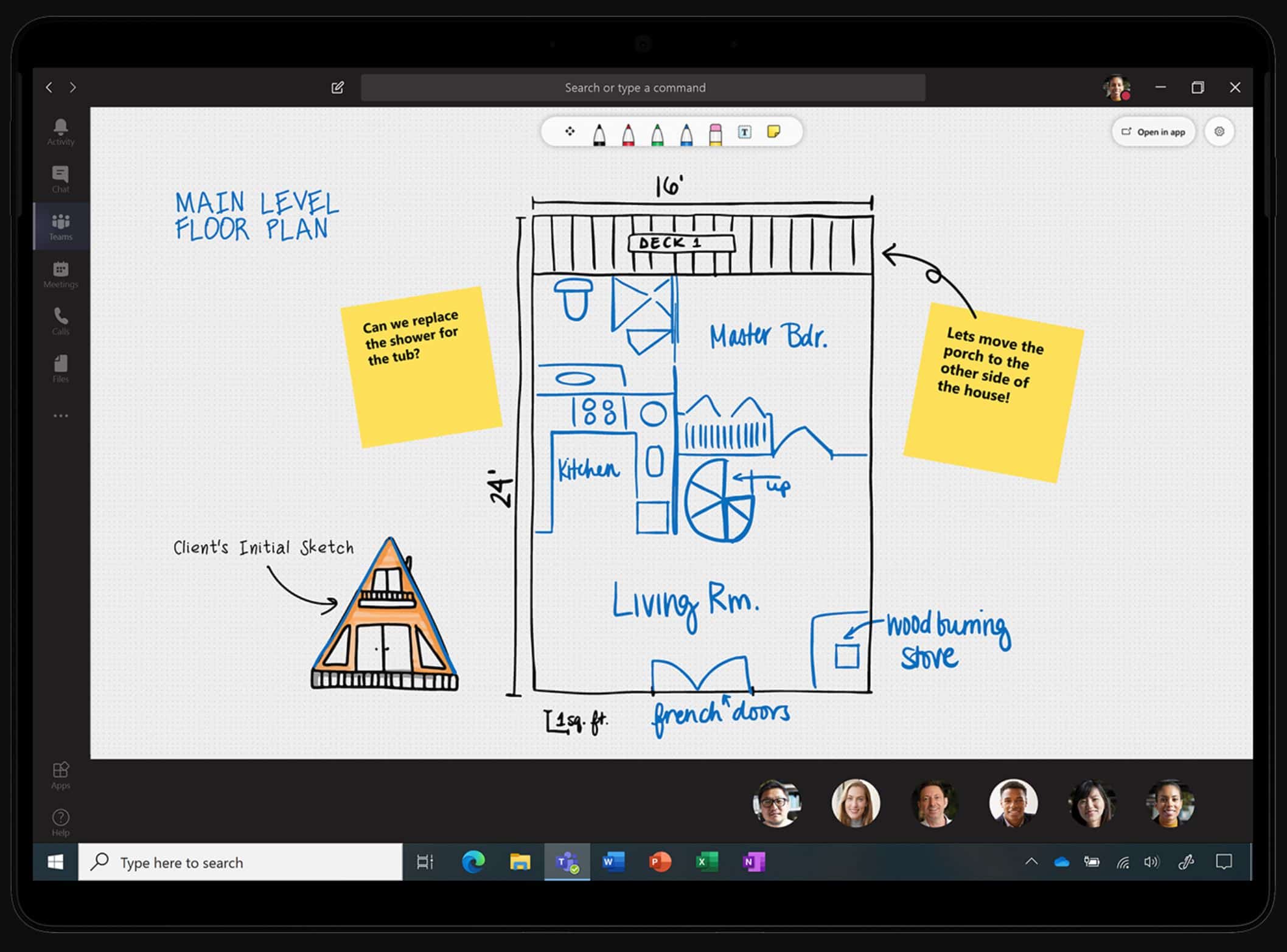 microsoft teams whiteboard