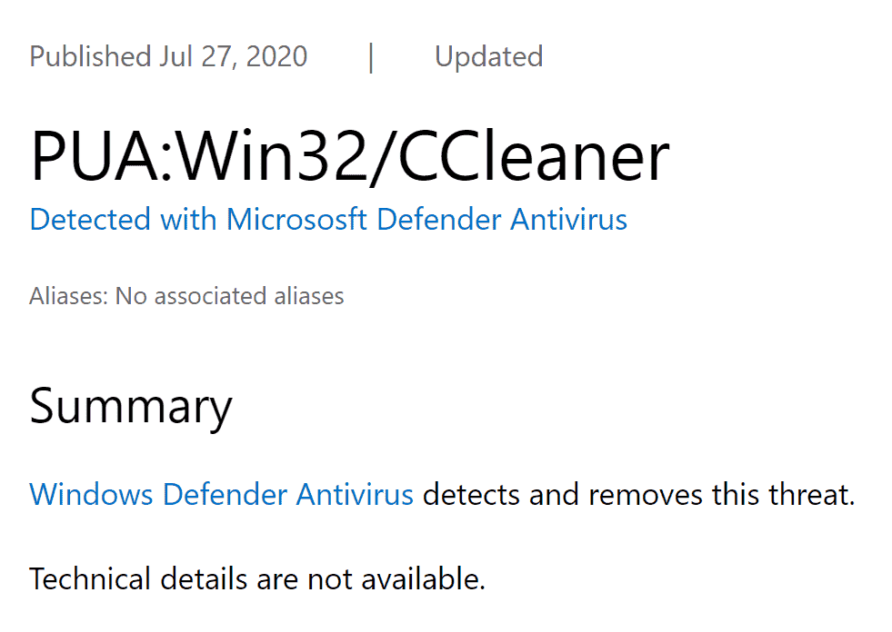 wise registry cleaner blocked by windows defender