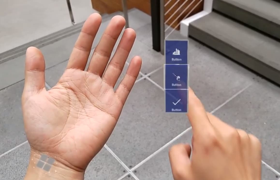 Microsoft offers developer guidelines for HoloLens 2’s cool hand-attached menu feature
