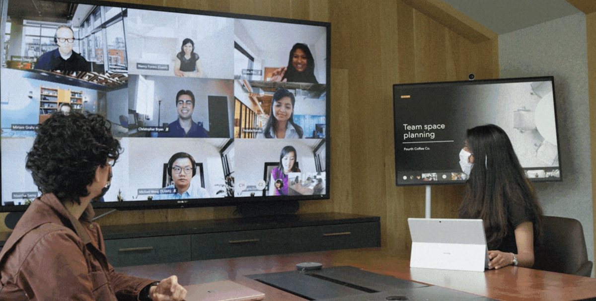 Microsoft re-imagines the meeting room experiences with ...