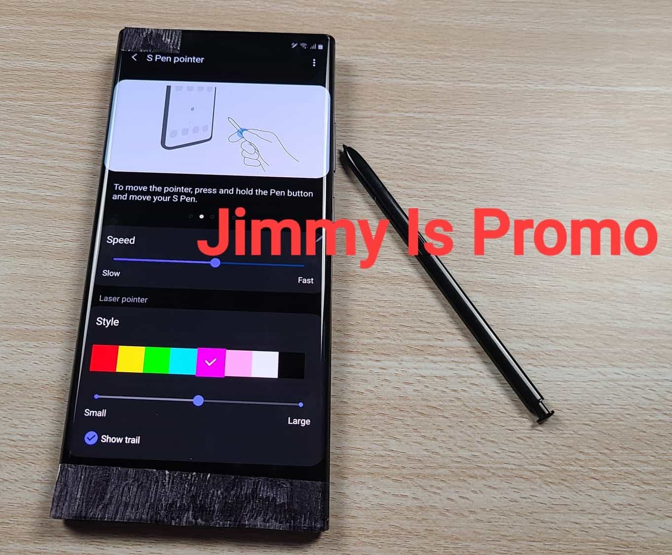 Samsung Galaxy Note 20 будет иметь новую функцию S-pen «лазерная указка»