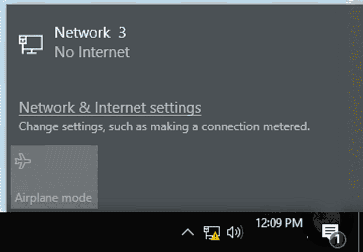 network.destroy no networkview