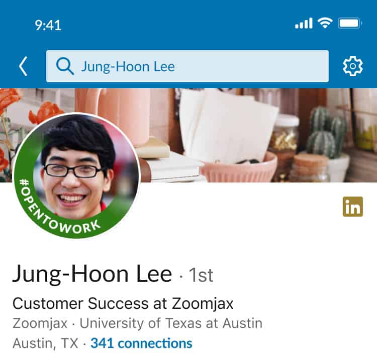 LinkedIn to help your job search with new #OpentoWork badge