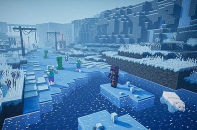 Minecraft Dungeons Creeping Winter