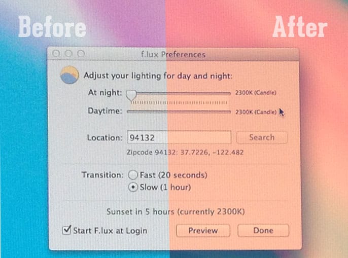 f.lux: software to make your life better