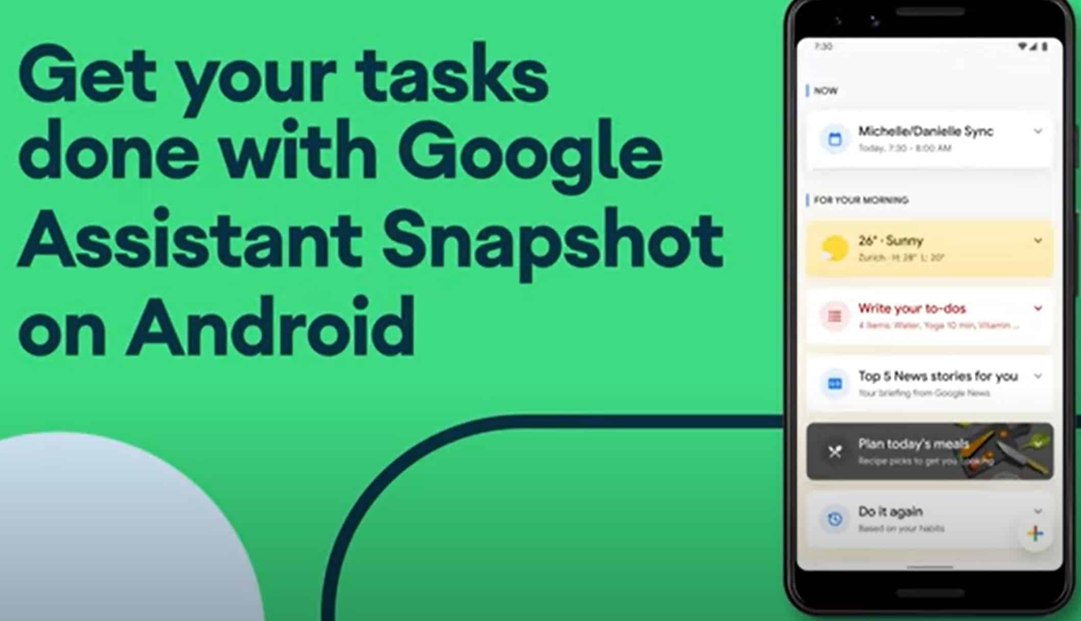 Google Assistant Snapshot is getting new updates to make it even more useful