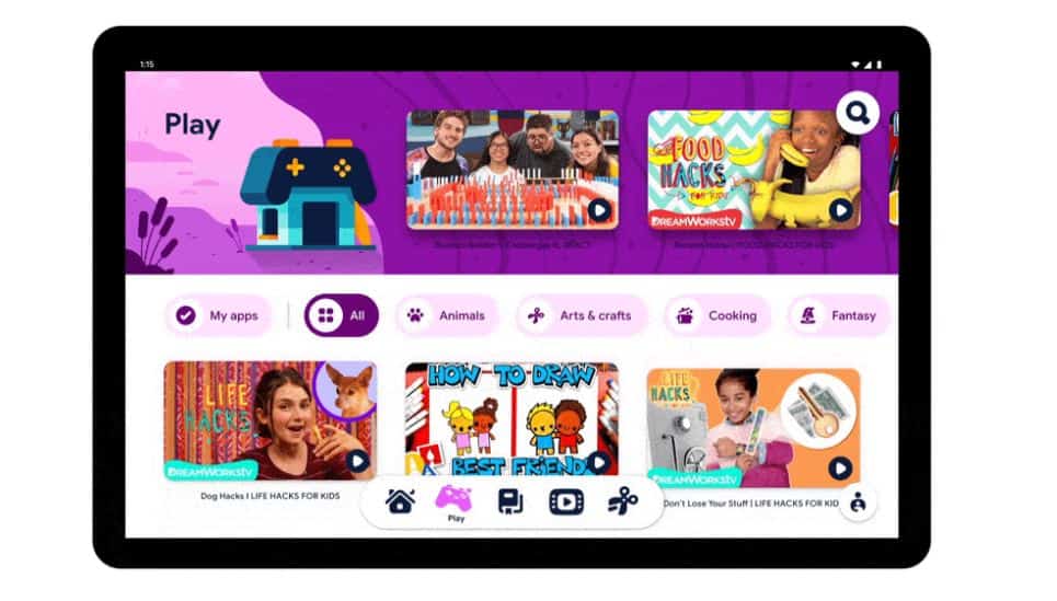 Meet Google Kids Space, a new kids mode on Android tablets - MSPoweruser