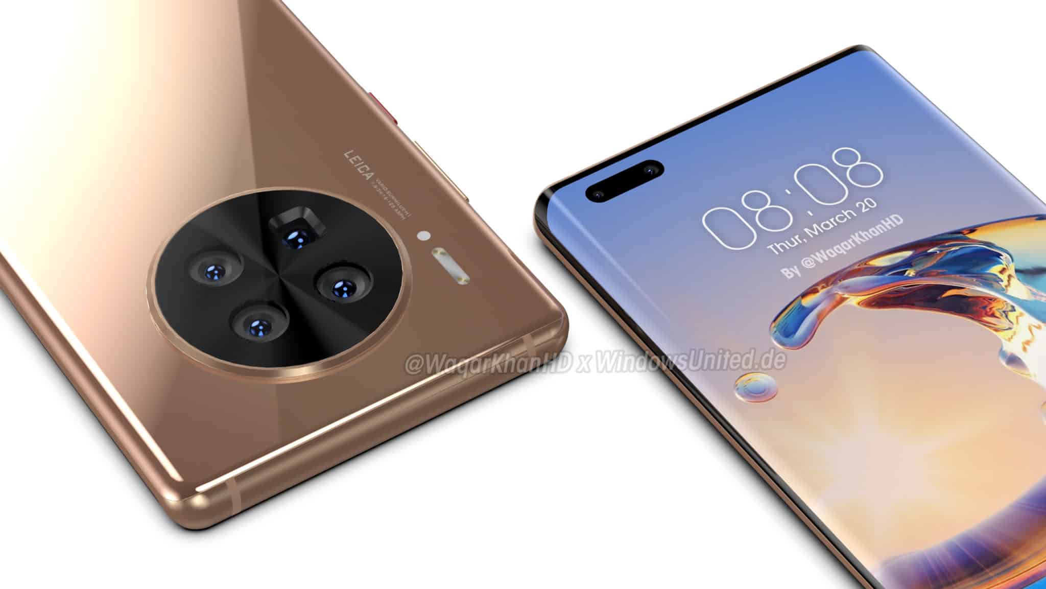 Så här kan kommande Huawei Mate 40 Pro se ut