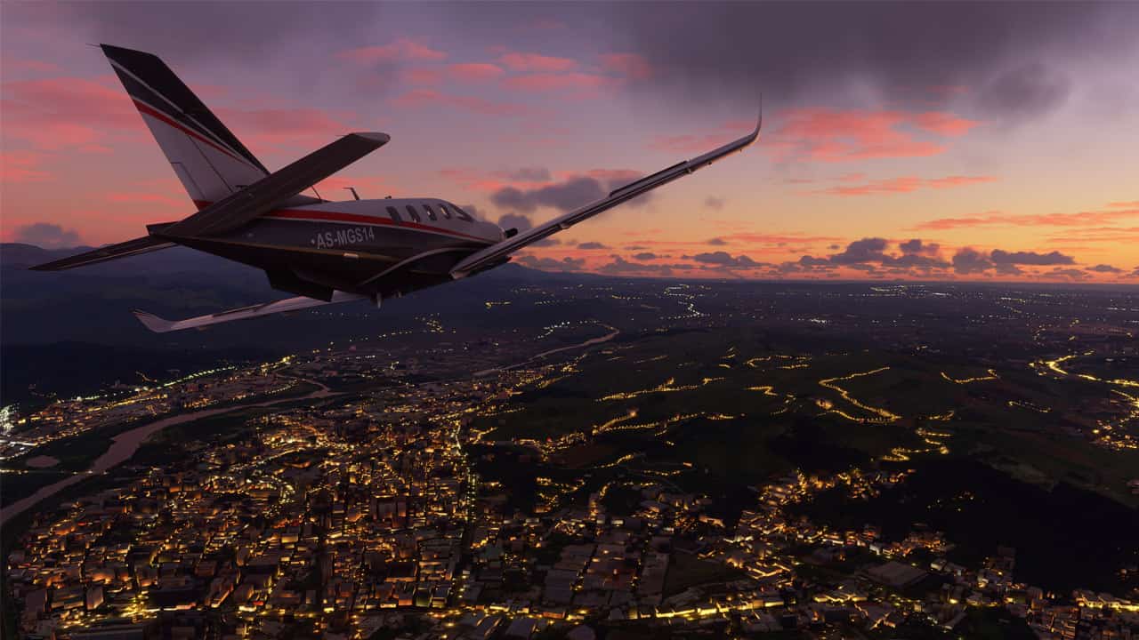 Počítač Asobo Studios Microsoft Flight Simulator