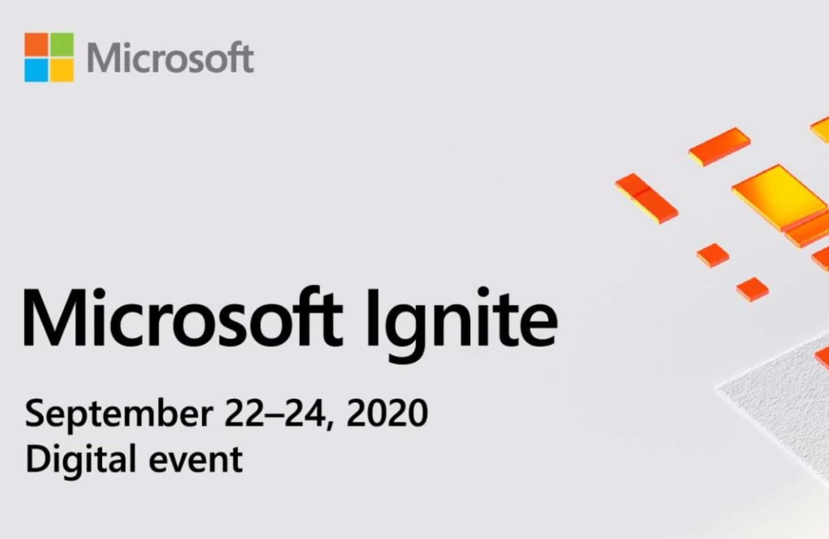 Microsoft Ignite 2020
