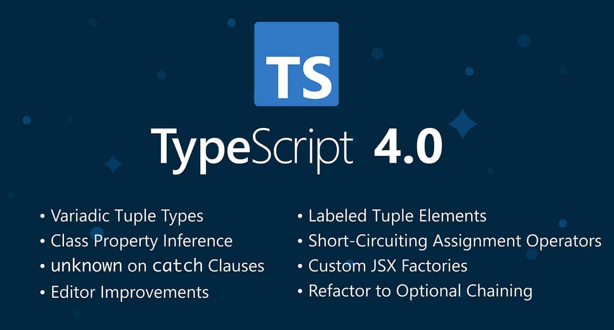 Microsoft announces TypeScript 4.0 with improved performance ...