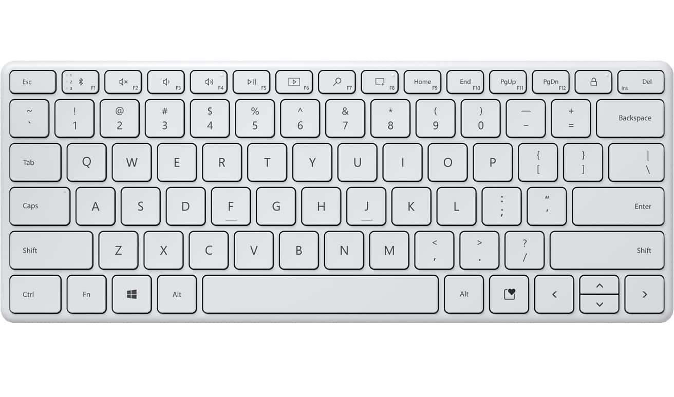 Microsoft’s upcoming wireless keyboard with a mysterious key leaked online
