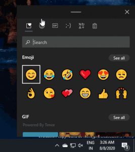 Windows-10-Emoji-Panel - MSPoweruser