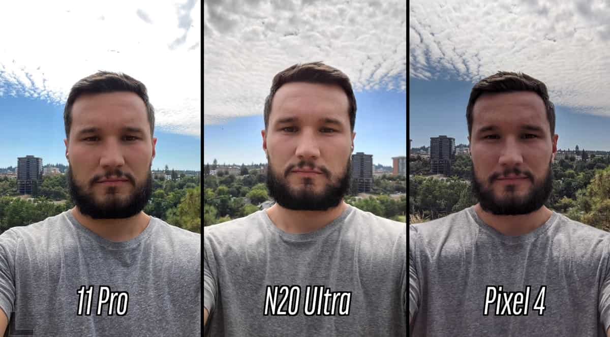 iphone 11 vs note 10 plus camera test