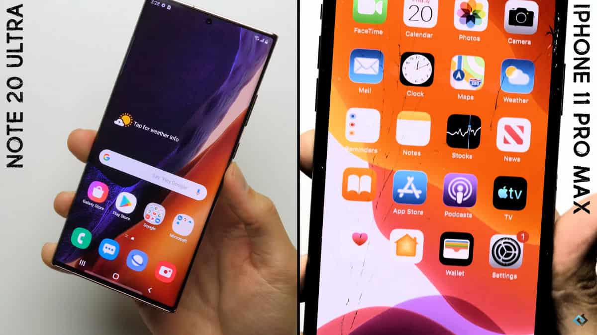 Samsung Galaxy Note 20 Ultra’s Gorilla Glass Victus does beat the iPhone 11 Pro Max in drop test