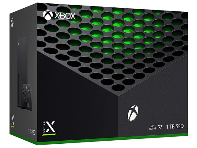 Xbox Series X packaging